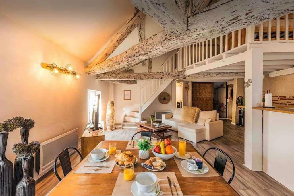 Appartement Cocooning, Climatise, Au Coeur D'Agen Eksteriør bilde