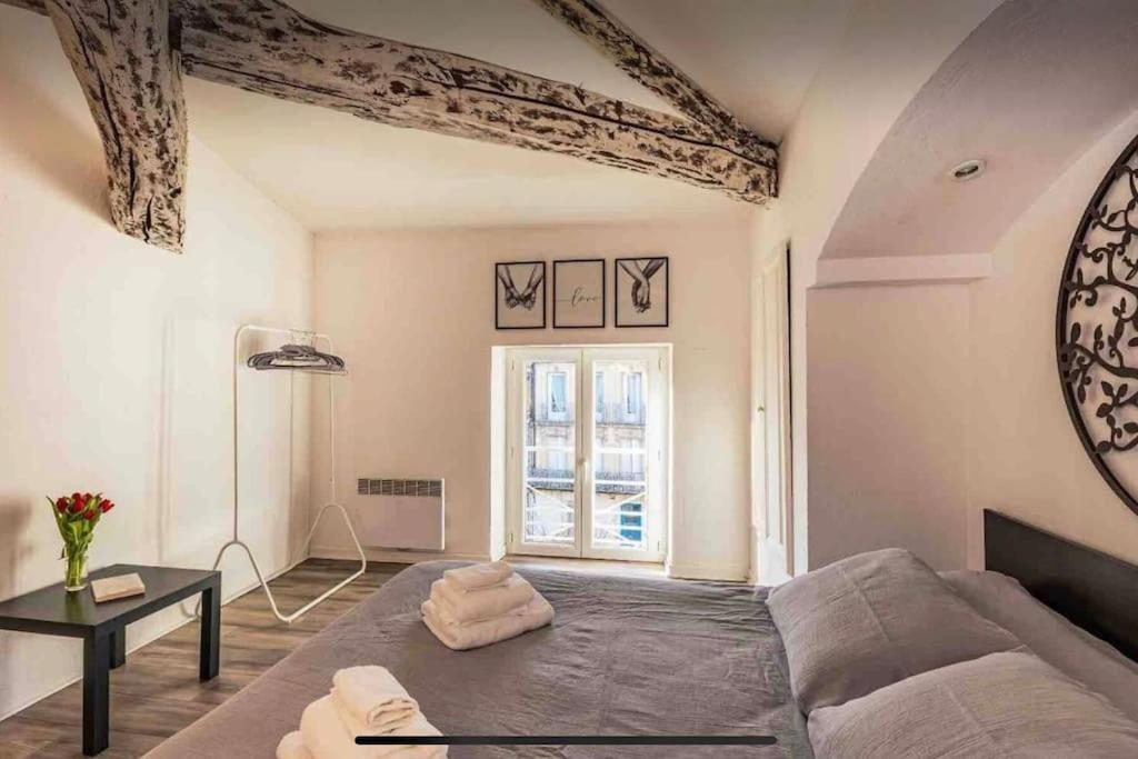 Appartement Cocooning, Climatise, Au Coeur D'Agen Eksteriør bilde