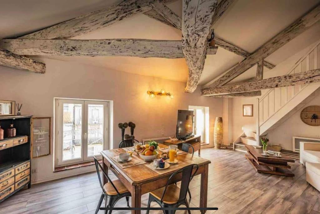 Appartement Cocooning, Climatise, Au Coeur D'Agen Eksteriør bilde